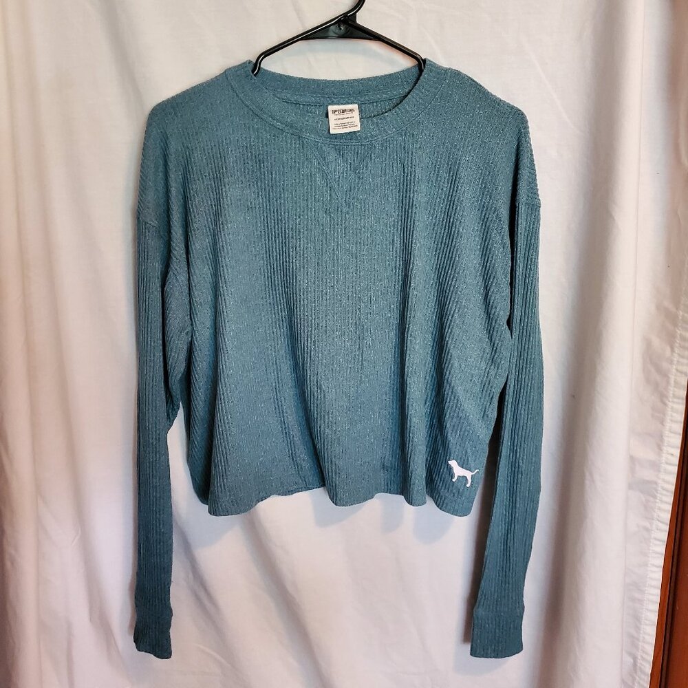 Pink Victorias Secret Cropped Sweater